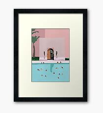 Middle Eastern dip Framed Print