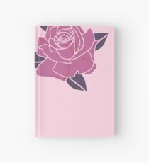 Cuaderno de tapa dura rosas grandes / pequeñas