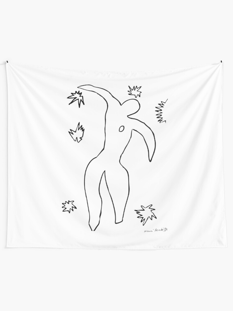 Henri Matisse Icarus Icare Line Drawing From Jazz Collection