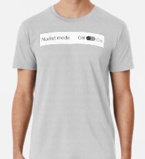 FKK-Modus ausgeschaltet Männer Premium T-Shirts