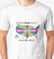 Celebrating Love Unisex T-Shirt