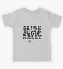 Slide Jump Rally - Red Kids Tee