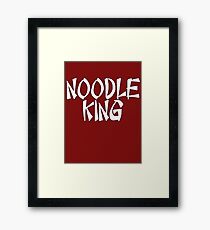 Noodle King by Chillee Wilson Framed Print