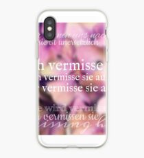 Ich Vermisse Sie Auch iPhone Case