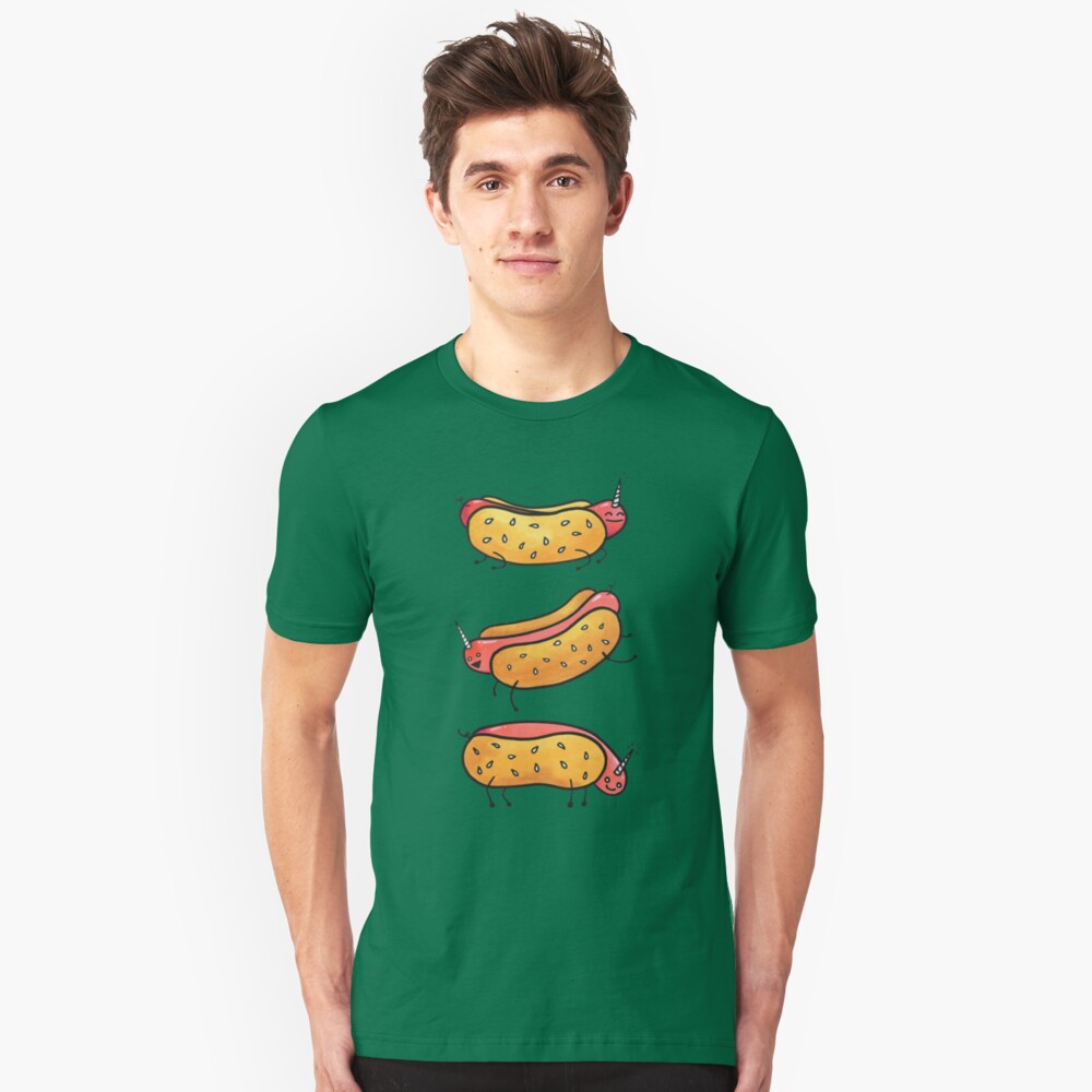 'Corn Dogs Slim Fit T-Shirt