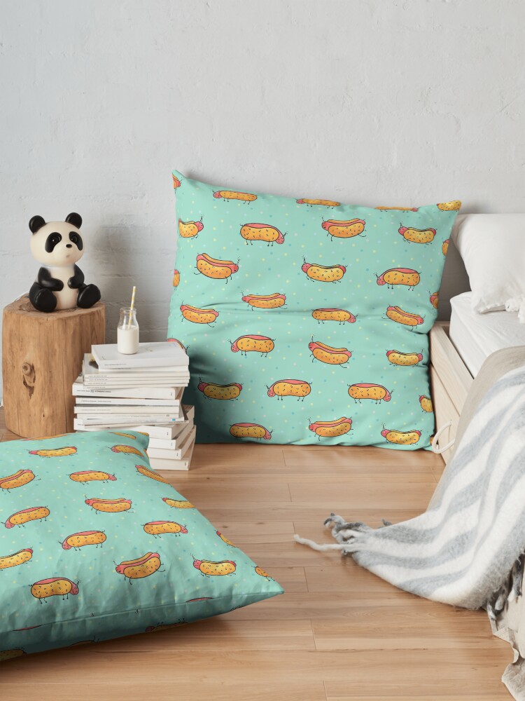 Alternate view of 'Corn Dogs Floor Pillow