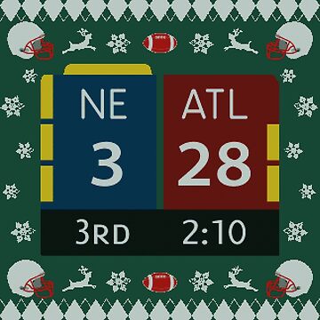 28-3 Historic Comeback Shirt, New England Patriots Christmas Ugly Sweater,  Tom Brady TB12 Shirt, Mug, Phone Case, Pillow & Greeting card! | Scarf