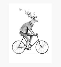 Even a Gentleman rides Photographic Print