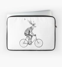 Even a Gentleman rides Laptop Sleeve