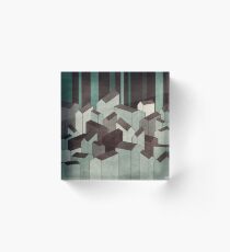 Village Verde Acrylic Block