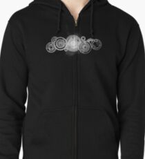 Doctor's name Zipped Hoodie