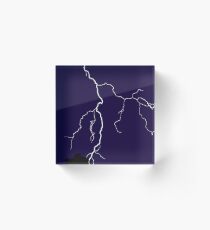 Gewitter Acrylblock