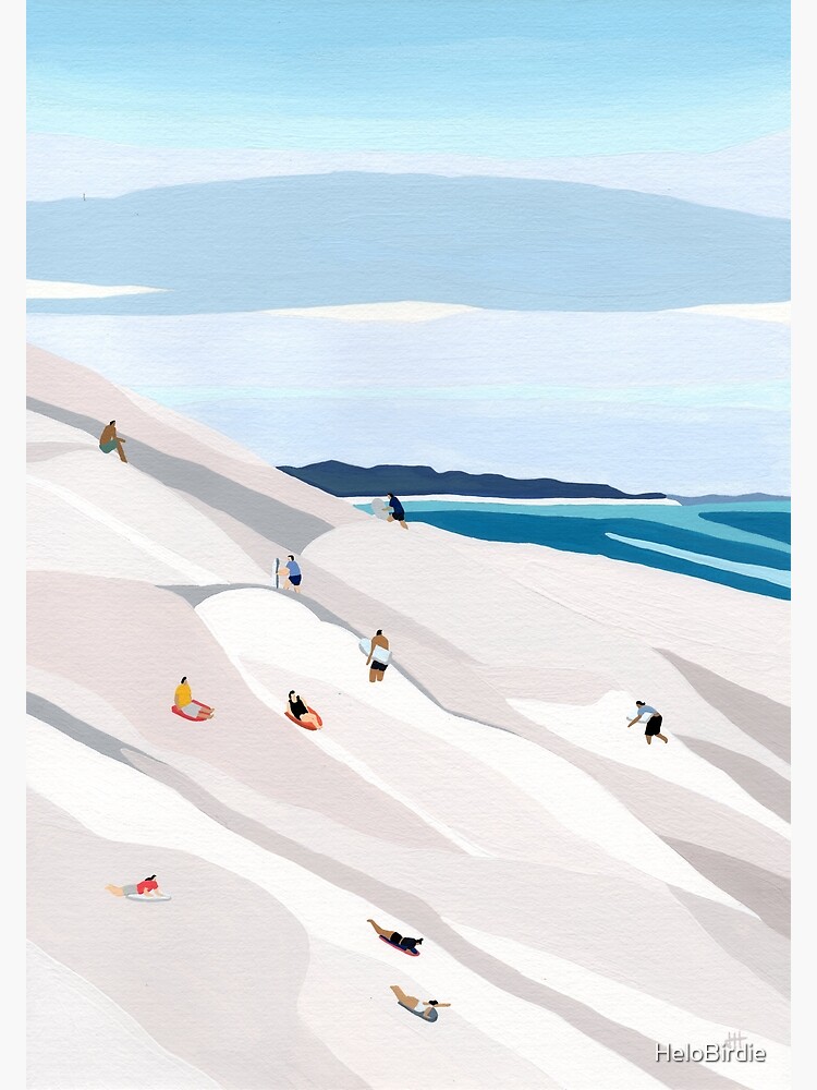 Sand dunes by HeloBirdie
