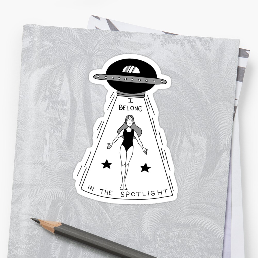 "Spotlight" Sticker by radiowave Redbubble