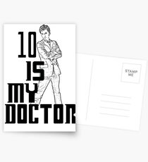 ten is my doctor Postcards