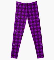 Purple Arrow Tiles Leggings