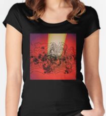 Psychedelic Women's Fitted Scoop T-Shirt