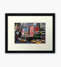 Times Square Framed Print