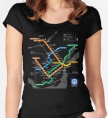 STM Montreal Metro Women's Fitted Scoop T-Shirt