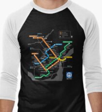 STM Montreal Metro Men's Baseball ¾ T-Shirt