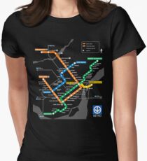 STM Montreal Metro Women's Fitted T-Shirt