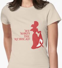 Wir wollen die Rothaarigen! Tailliertes T-Shirt für Frauen