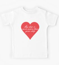 My Ship is More Canon Kids Tee