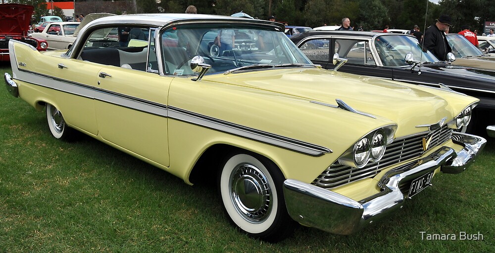 1958 plymouth fury drawing