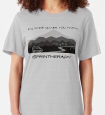 Do, what makes you happy! Slim Fit T-Shirt