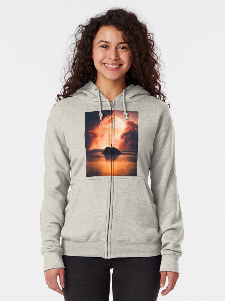 Alternate view of Solis Zipped Hoodie