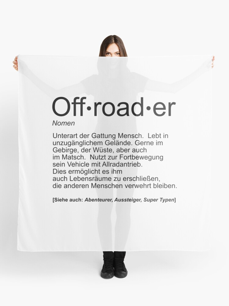 Roader Scarf By M1marketing Redbubble