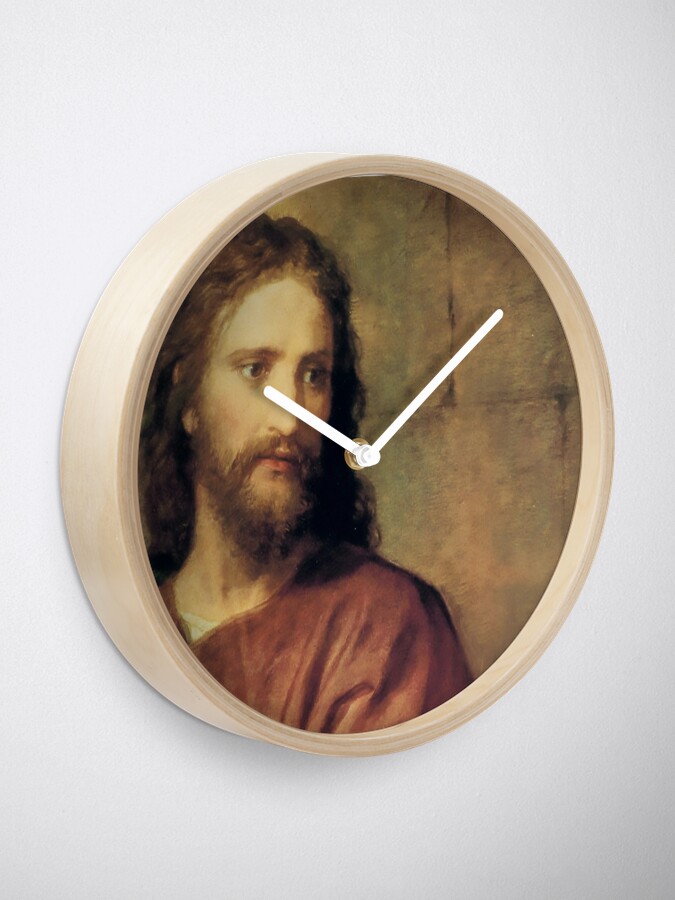 would you look at the time/" Novelty Wall Clock /"Jesus