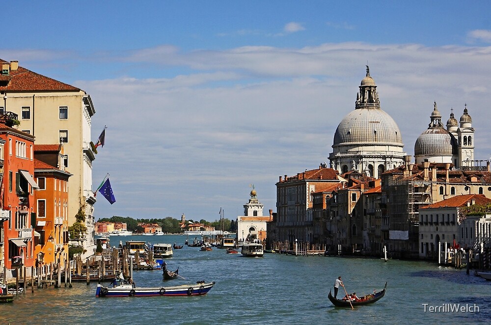 "Canal Grande Venezia Italy" by TerrillWelch | Redbubble