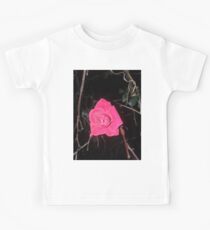 Camiseta para niños hermosa rosa rosa