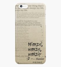Hamlet: Words, Words, Words iPhone 6s Plus Case