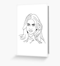 Tarjeta de felicitación Ally Brooke