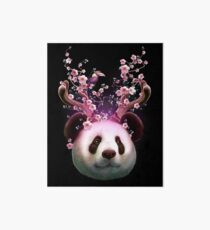 PANDA HORNS UP Art Board