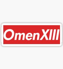 OmenXIII, omen, xiii Sticker