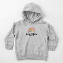 Fort Collins Colorado Shirt CO State Home City Tourist Travel Souvenir Beach Gift Toddler Pullover Hoodie