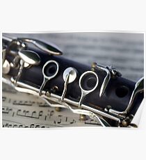 'Vivo' Clarinet Poster