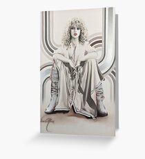 "Natascha" Painting in Oils Greeting Card