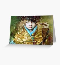 Kookaburra Princess Greeting Card