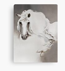 "The Queen" Painting in Oils Metal Print
