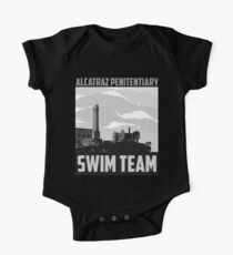 Body de manga corta para bebé Regalo de arte del equipo de natación de lujo de Alcatraz