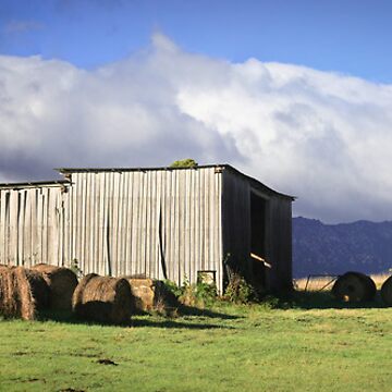 Artwork thumbnail, Hayshed on the Hill # 2 by wootton60
