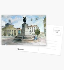 "Pointing Home" - The Cornhill, Bridgwater, Somerset Postcards