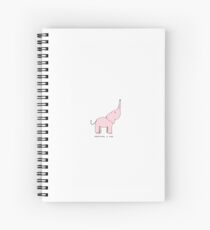 Cuaderno de espiral Elefante (Todo está bien)