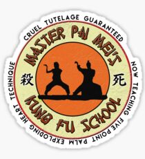 Pai Mei Academy of Cruel Tutelage Sticker