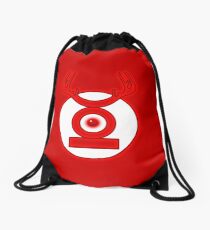Red Lantern Drawstring Bag