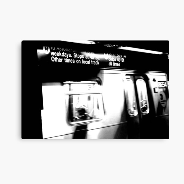 N Train Canvas Print